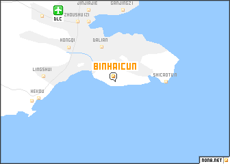 map of Binhaicun