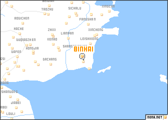 map of Binhai