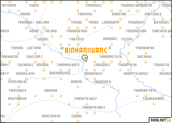 map of Bình An Xuân (2)
