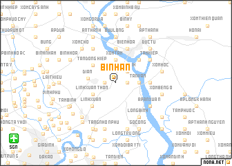 map of Bình An