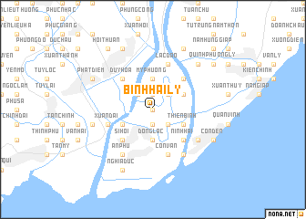 map of Binh Hai Ly