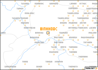 map of Bình Hòa (2)