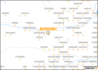 map of Bình Hòa (2)