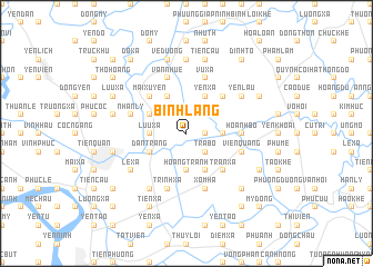 map of Bình Lăng