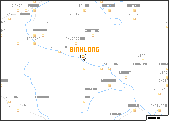 map of Bình Long