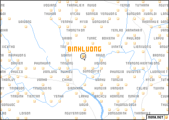 map of Bình Lượng