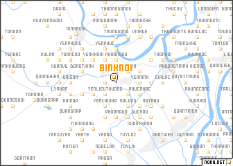 map of Binh Nôi