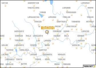 map of Binh Nội