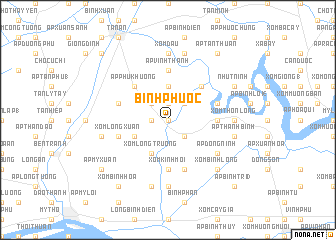 map of Bình Phước