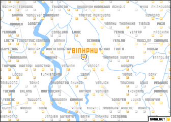 map of Bình Phú