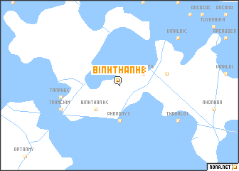 map of Bình Thành (1)