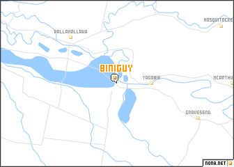 map of Biniguy