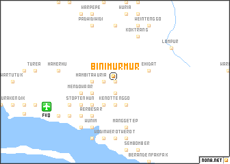 map of Bini Mur Mur