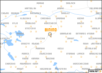 map of Binino