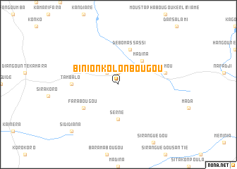 map of Binionkolonbougou