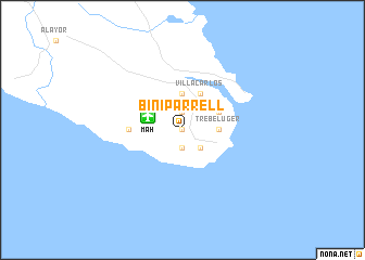 map of Biniparrell