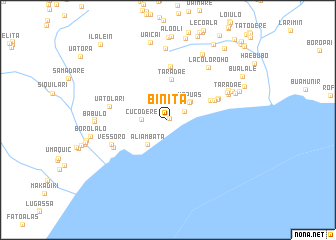 map of Binita