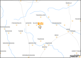 map of Bini