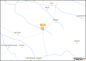 map of Bini