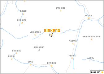 map of Binkeng