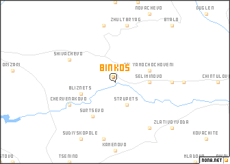 map of Binkos