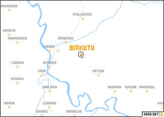 map of Binkutu