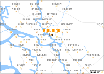 map of Binlaing