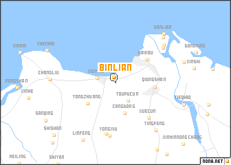 map of Binlian