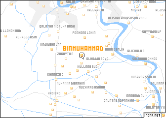 map of Bin Muḩammad