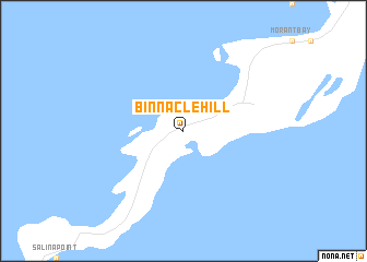 map of Binnacle Hill