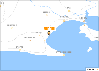 map of Binnai