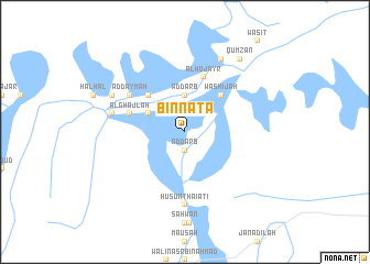 map of Bin Naţa‘