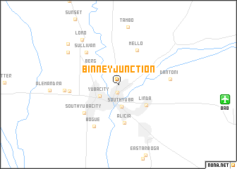 map of Binney Junction