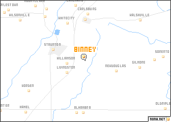 map of Binney