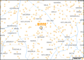 map of Binno