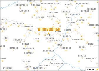 map of Binnsounga