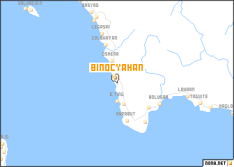 map of Binocyahan