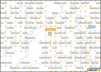 map of Binod