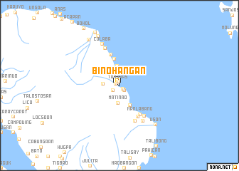 map of Binohañgan