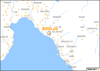 map of Binoljo