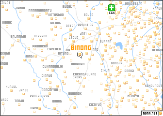map of Binong