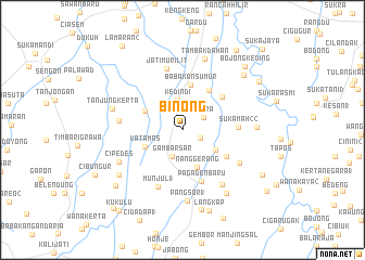 map of Binong