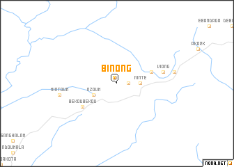 map of Binong