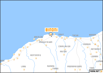 map of Binoni