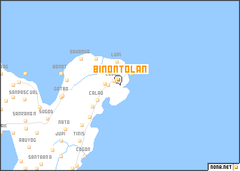 map of Binontolan