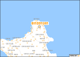 map of Bino-ongan