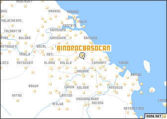 map of Binorocbasocan