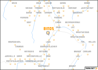 map of Binos