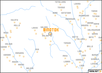 map of Binotok