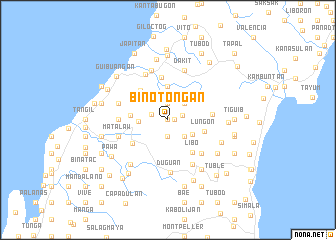 map of Binotongan